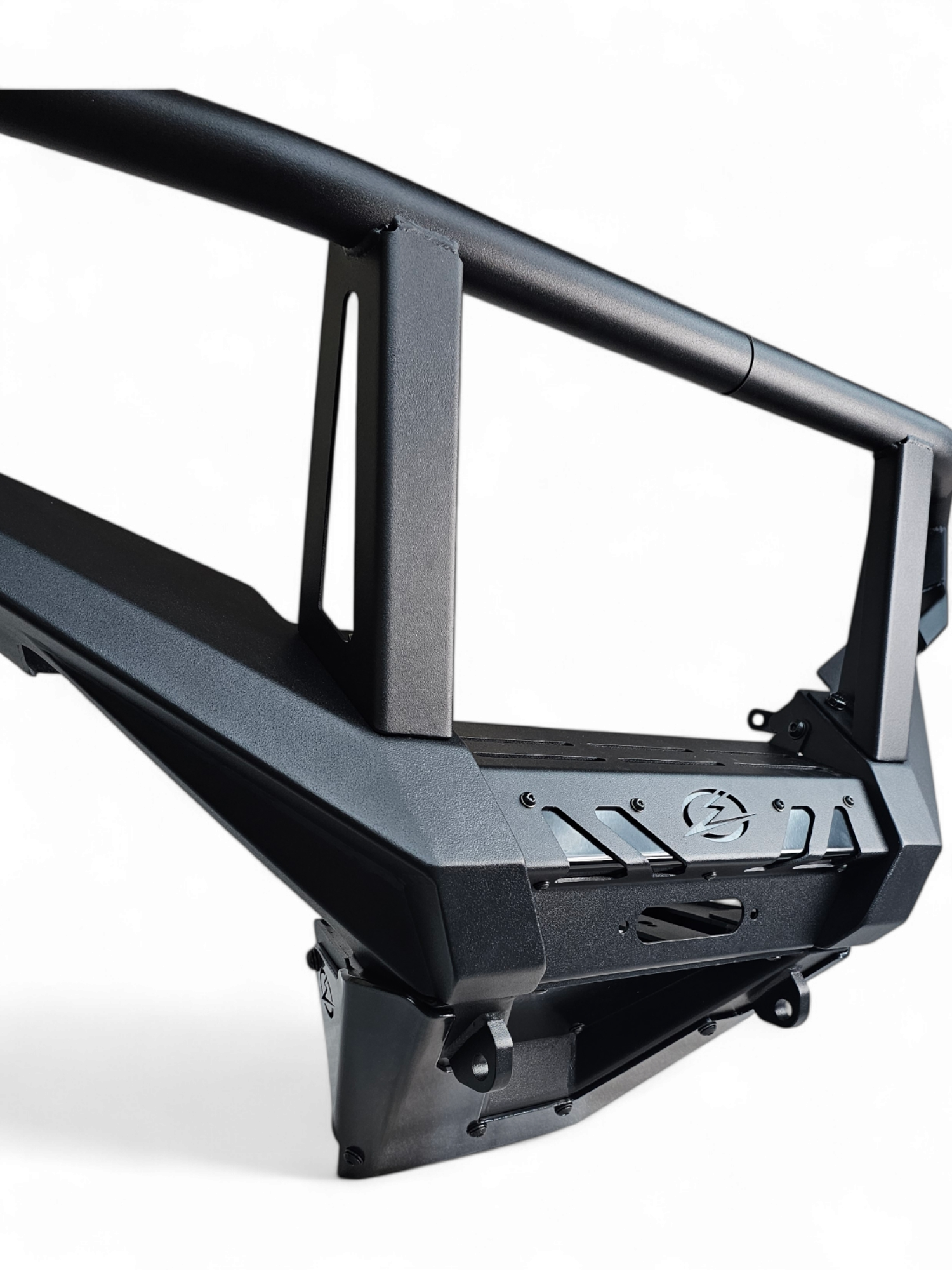 Photo of 2024+ Polaris Xpedition HDX Front Winch Bumper with Brush Guard by Elektric Offroad - Premium for UTVs / Side by Sides