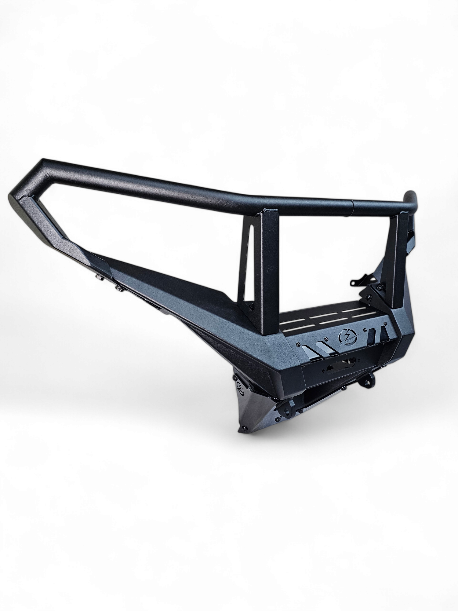 Photo of 2024+ Polaris Xpedition HDX Front Winch Bumper with Brush Guard by Elektric Offroad - Premium for UTVs / Side by Sides