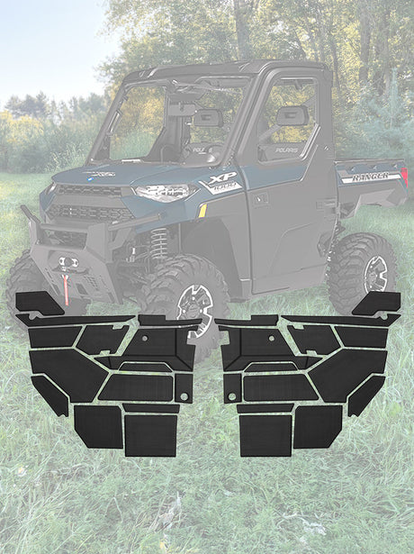 Photo of EVA Foam Door Panel Kit Polaris Ranger XP 1000 by Terick Solutions - Premium EVA Foam Kits for UTVs / Side by Sides