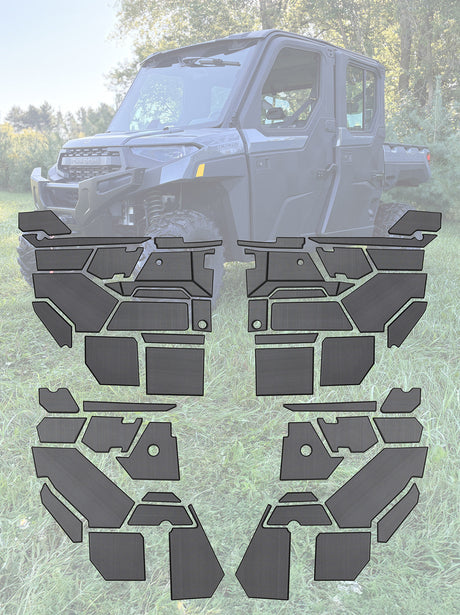 Photo of EVA Foam Door Panel Kit Polaris Ranger XP 1000 by Terick Solutions - Premium EVA Foam Kits for UTVs / Side by Sides
