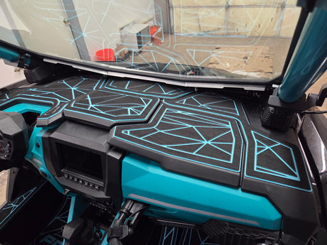 Photo of Polaris Pro Series - Dash Kit 4 Seat by CRC Foam - Premium Dash Accessories for UTVs / Side by Sides