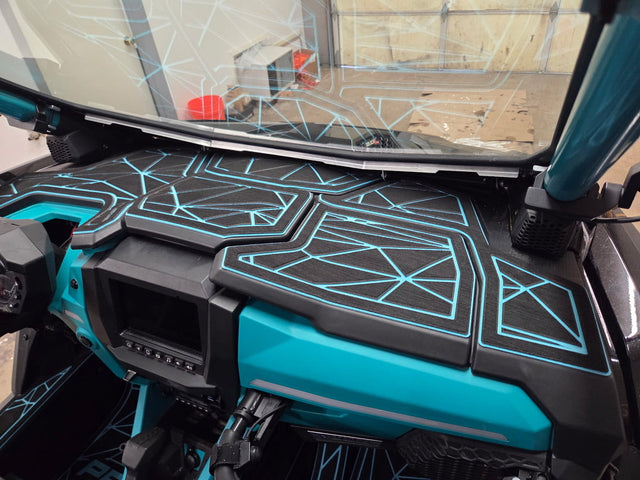 Photo of Polaris Pro Series - Dash Kit 4 Seat by CRC Foam - Premium Dash Accessories for UTVs / Side by Sides