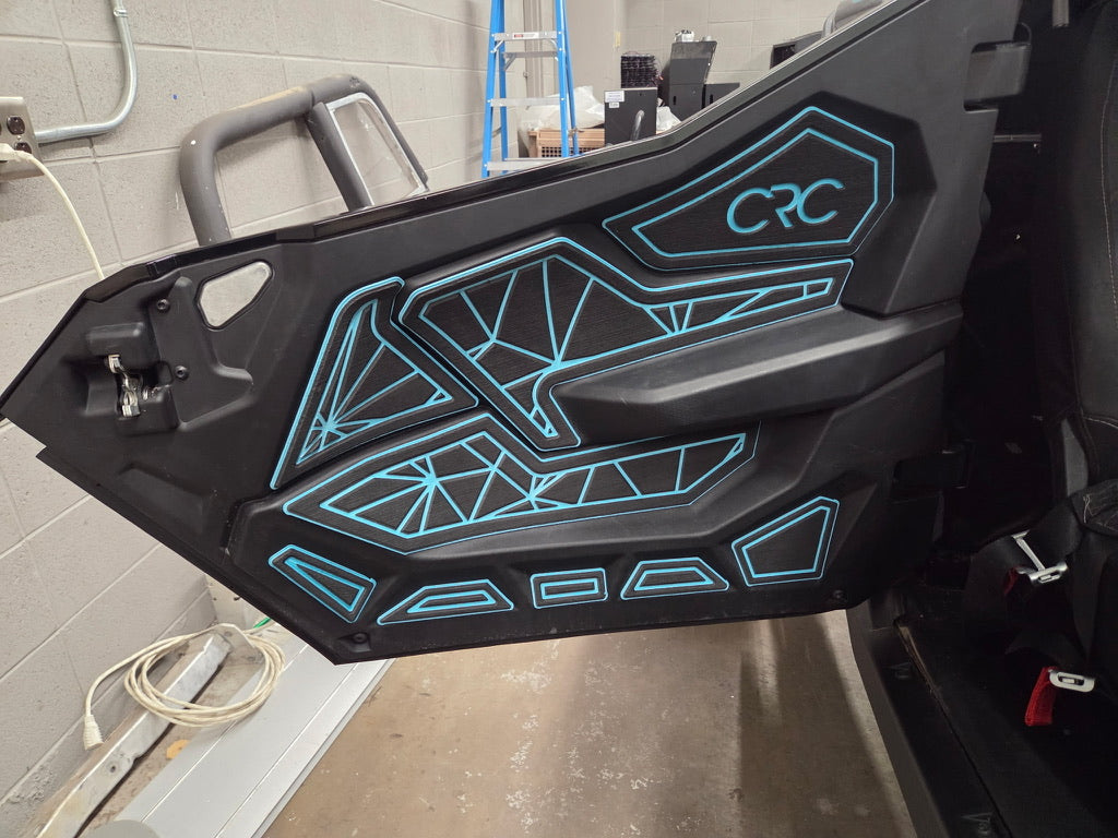 Photo of Polaris Pro Series - Door Kit 4 Seat by CRC Foam - Premium Door Bags & Door Accessories for UTVs / Side by Sides