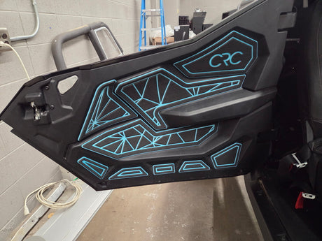 Photo of Polaris Pro Series - Door Kit 4 Seat by CRC Foam - Premium Door Bags & Door Accessories for UTVs / Side by Sides