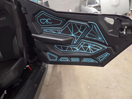 Photo of Polaris Pro Series - Door Kit 4 Seat by CRC Foam - Premium Door Bags & Door Accessories for UTVs / Side by Sides