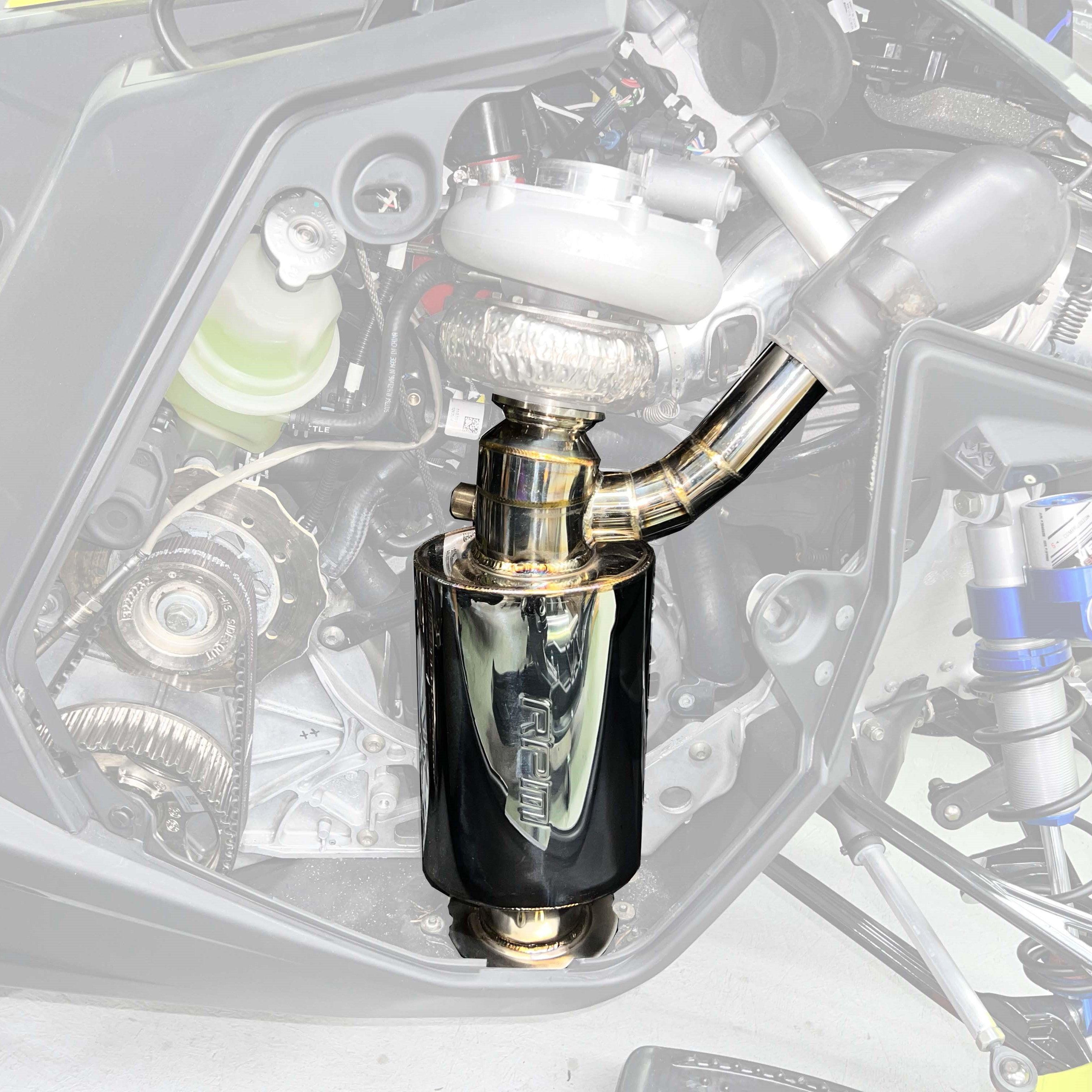 Photo of RPM SXS RPM 2022-2024 Polaris Patriot Boost 850 / VR1 Turbo Stainless Lightweight Sport Muffler by RPM SXS - Premium for UTVs / Side by Sides