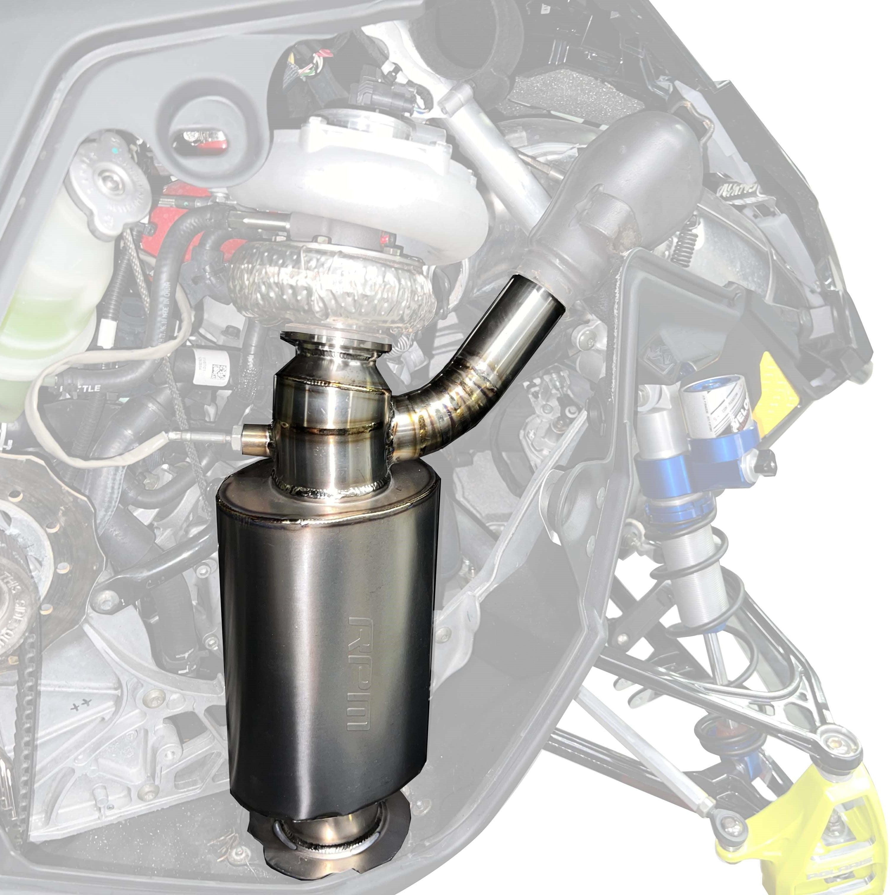Photo of RPM SXS RPM 2022-2024 Polaris Patriot Boost 850 Turbo / VR1 TITANIUM Lightweight Sport Muffler by RPM SXS - Premium for UTVs / Side by Sides