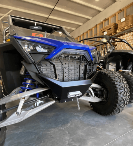 Photo of Polaris Pro R Front Bumper by AJK Offroad - Premium for UTVs / Side by Sides