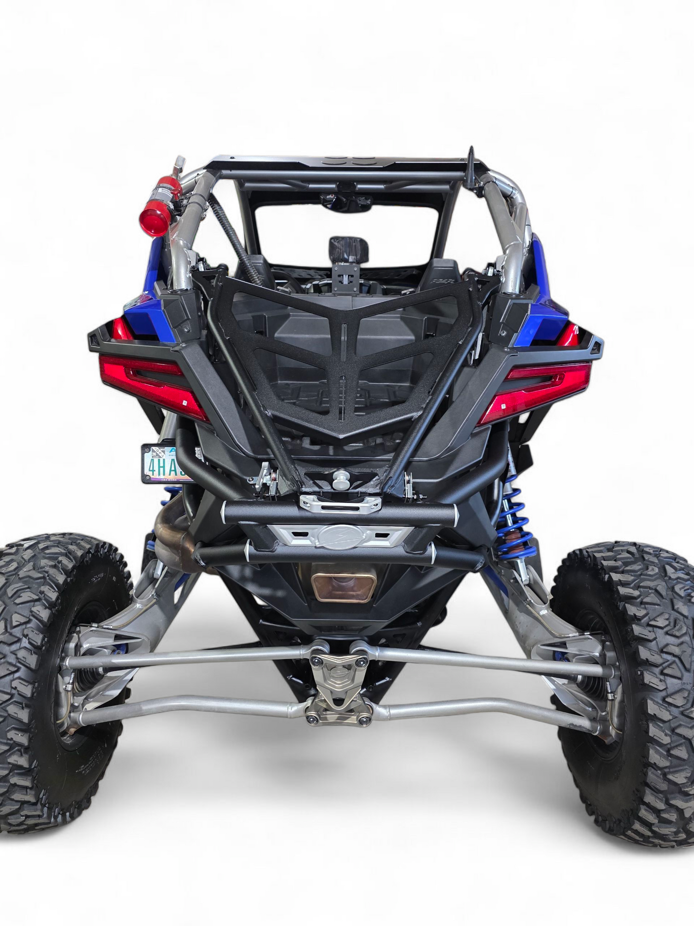2022+ Polaris RZR Pro R Amp Style Spare Tire Rack Rear Bumper Combo