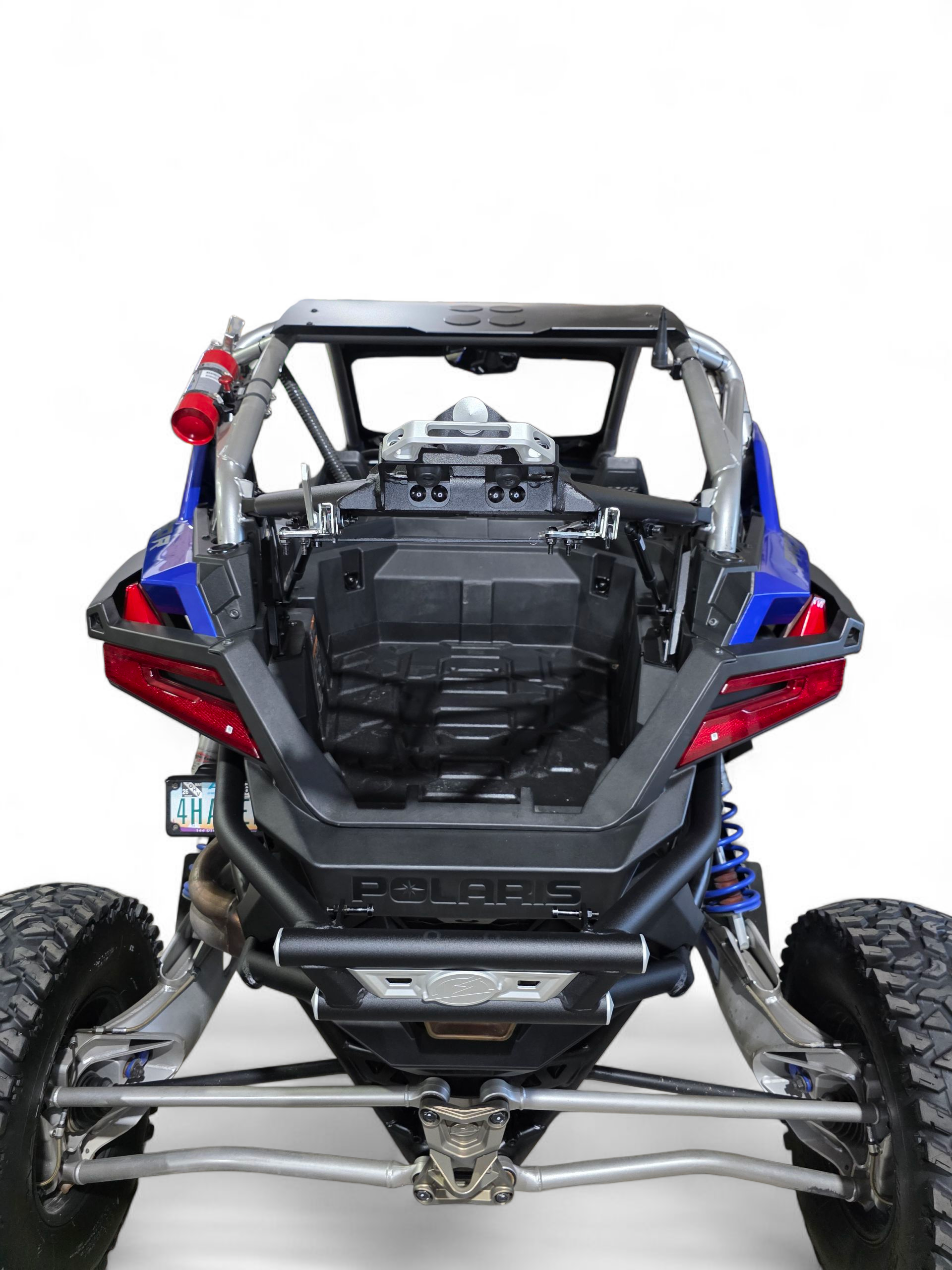 Photo of 2022+ Polaris RZR Pro R Amp Rear Tire Rack Rear Bumper Combo by Elektric Offroad - Premium for UTVs / Side by Sides