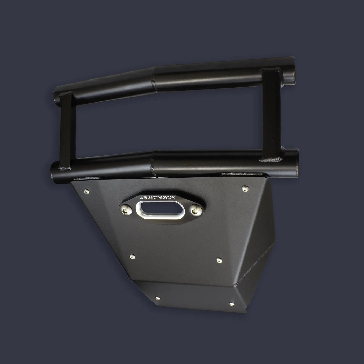 SDR Motorsports Double Tube Front Bumper with Winch Mount for Polaris RZR Pro R / Pro S / Turbo R