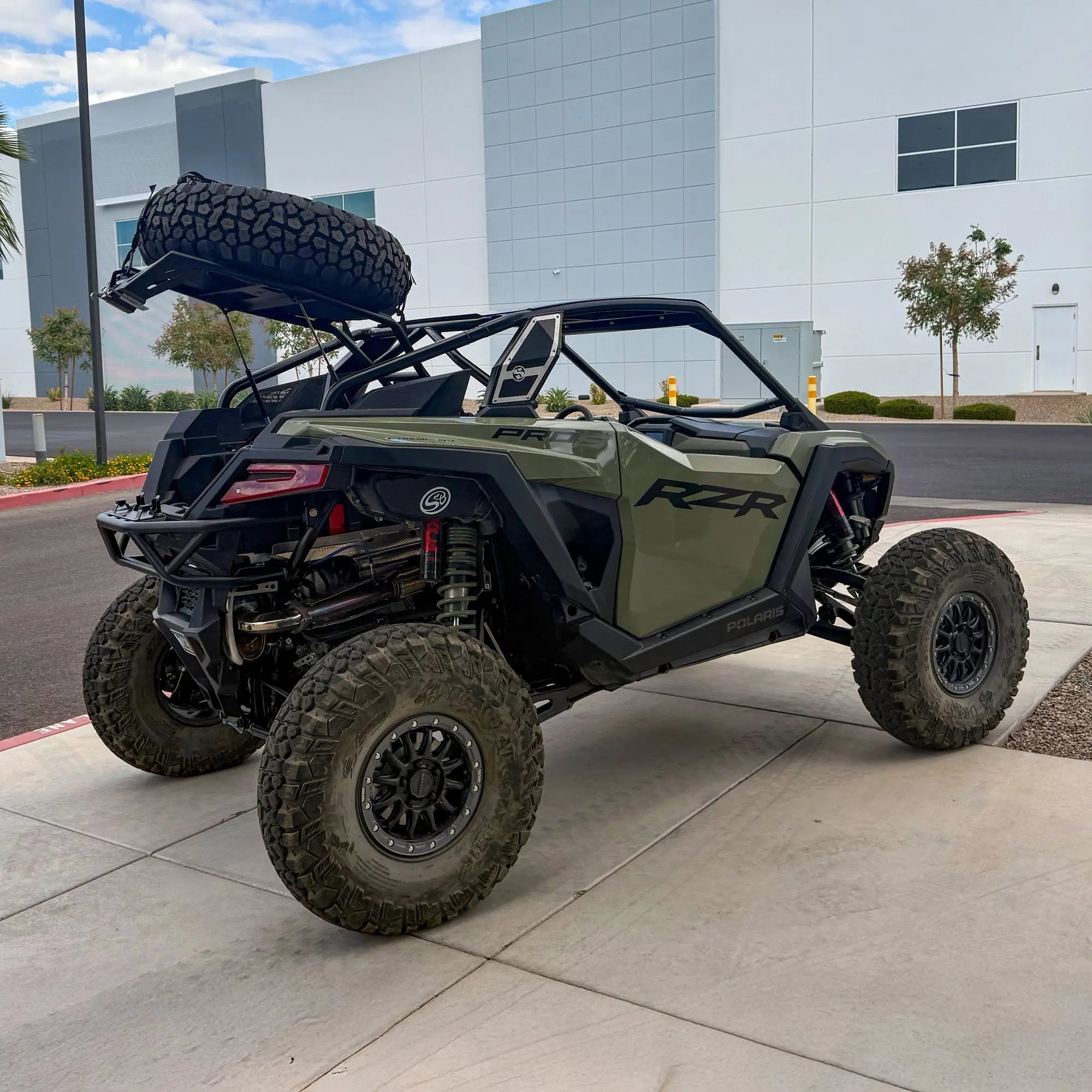 Polaris RZR Pro S/Pro XP/Turbo R X-Plorer Series Spare Tire Carrier