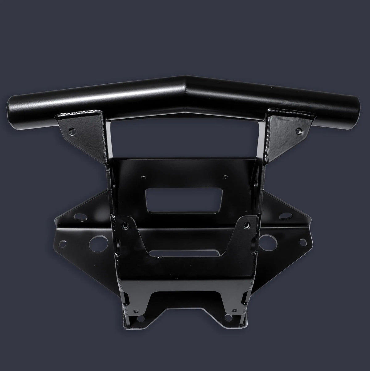 Polaris RZR Pro XP Single Tube Front Bumper with Winch Mount