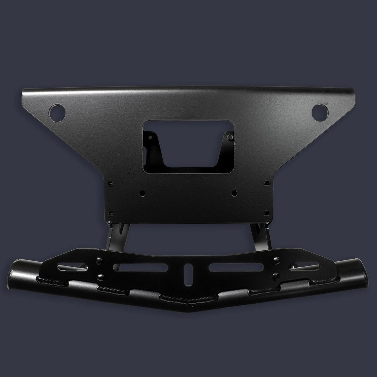 Polaris RZR Pro XP Single Tube Front Bumper with Winch Mount