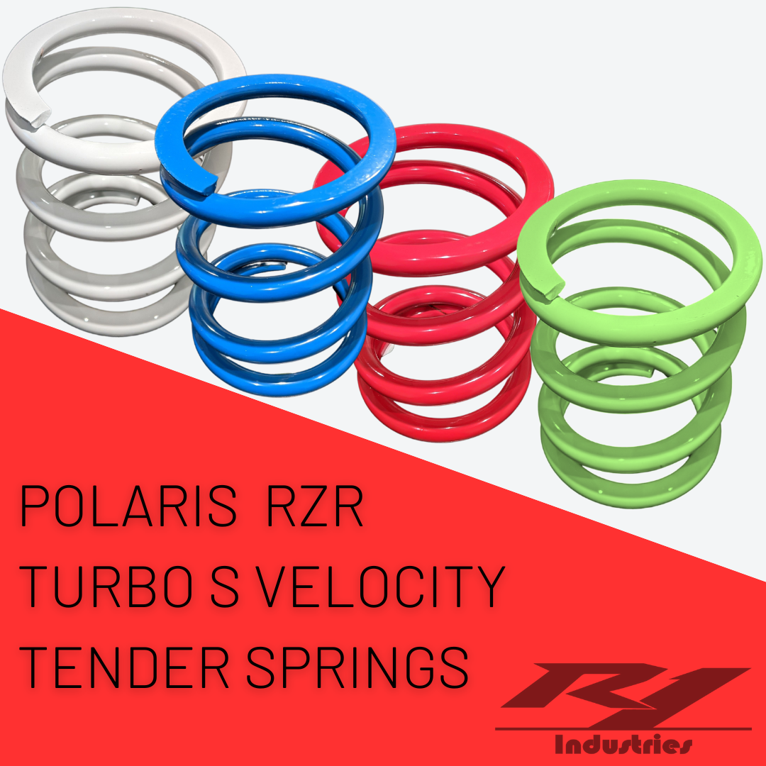 Photo of Polaris RZR Turbo S Velocity (2 & 4 Seater) Tender Spring Swap Kit (2019+) by All Thingz UTV - Premium Tender Springs for UTVs / Side by Sides