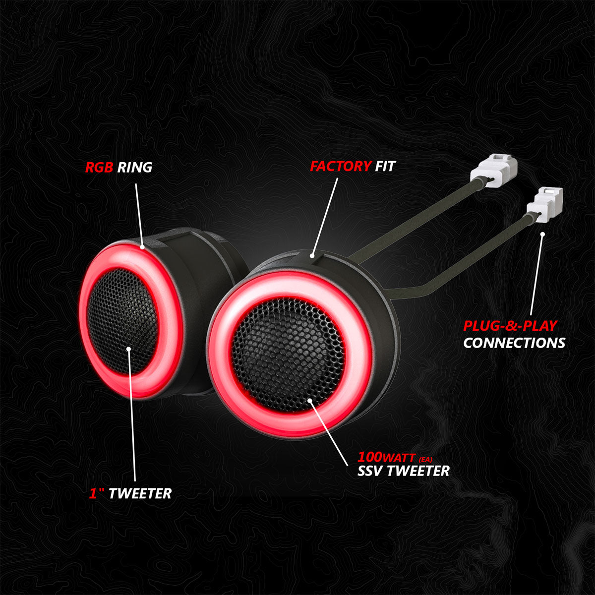 Photo of SSV Works - 2020-2024 Polaris RZR PRO Series Phase-3 V-Spec 3-Speaker 1400watt System w/JVC by SSV Works - Premium for UTVs / Side by Sides