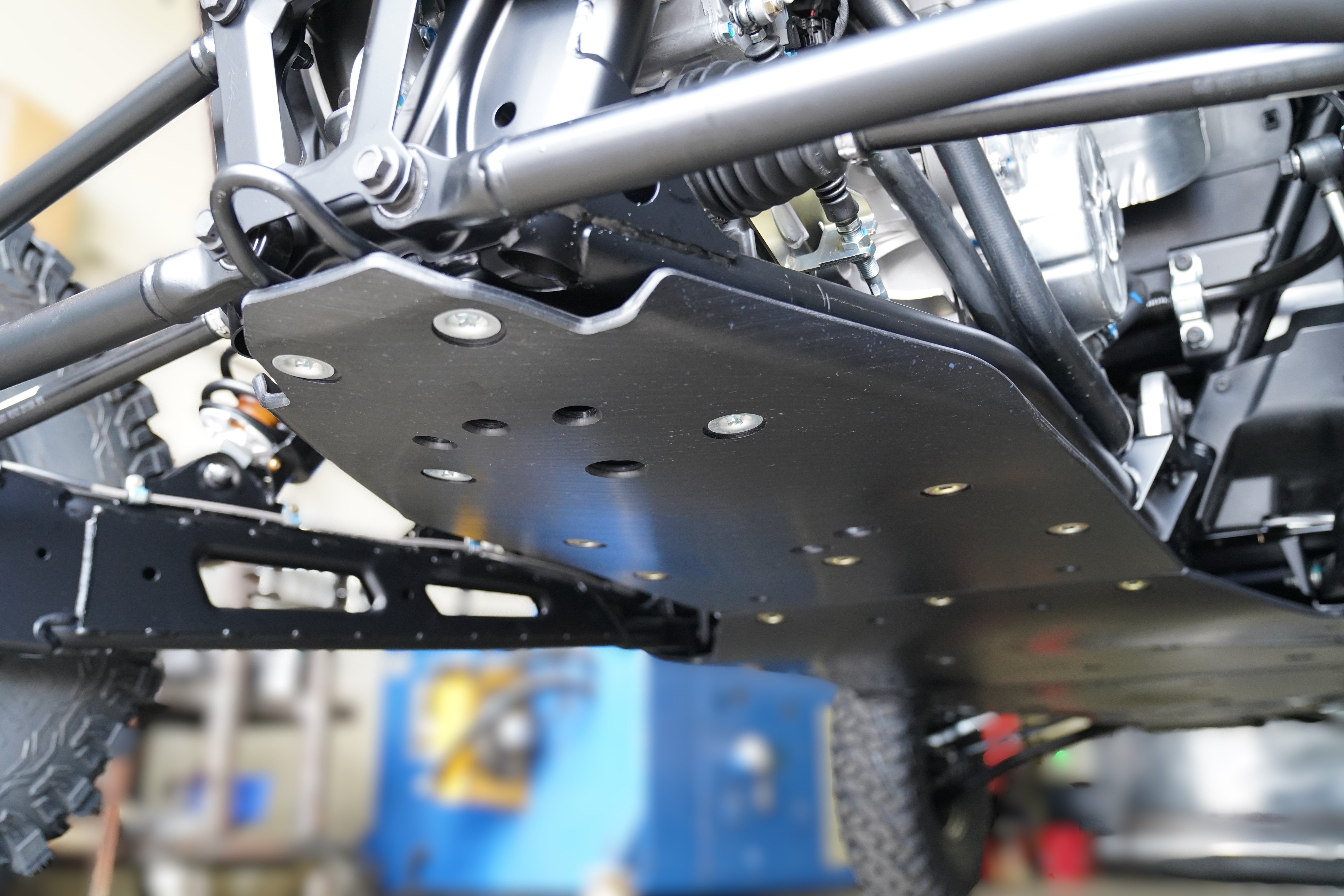 Polaris RZR XP S 4 1000 UHMW Skid Plate