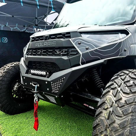 SDR Motorsports X-Plorer Series Front Bumper with Winch Mount for Polaris Ranger XP 1000 (2018-2024)