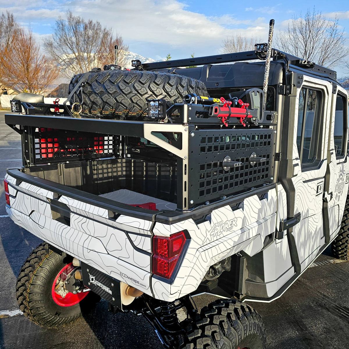 Polaris Ranger XP 1000 X-Plorer Series Bed Rack