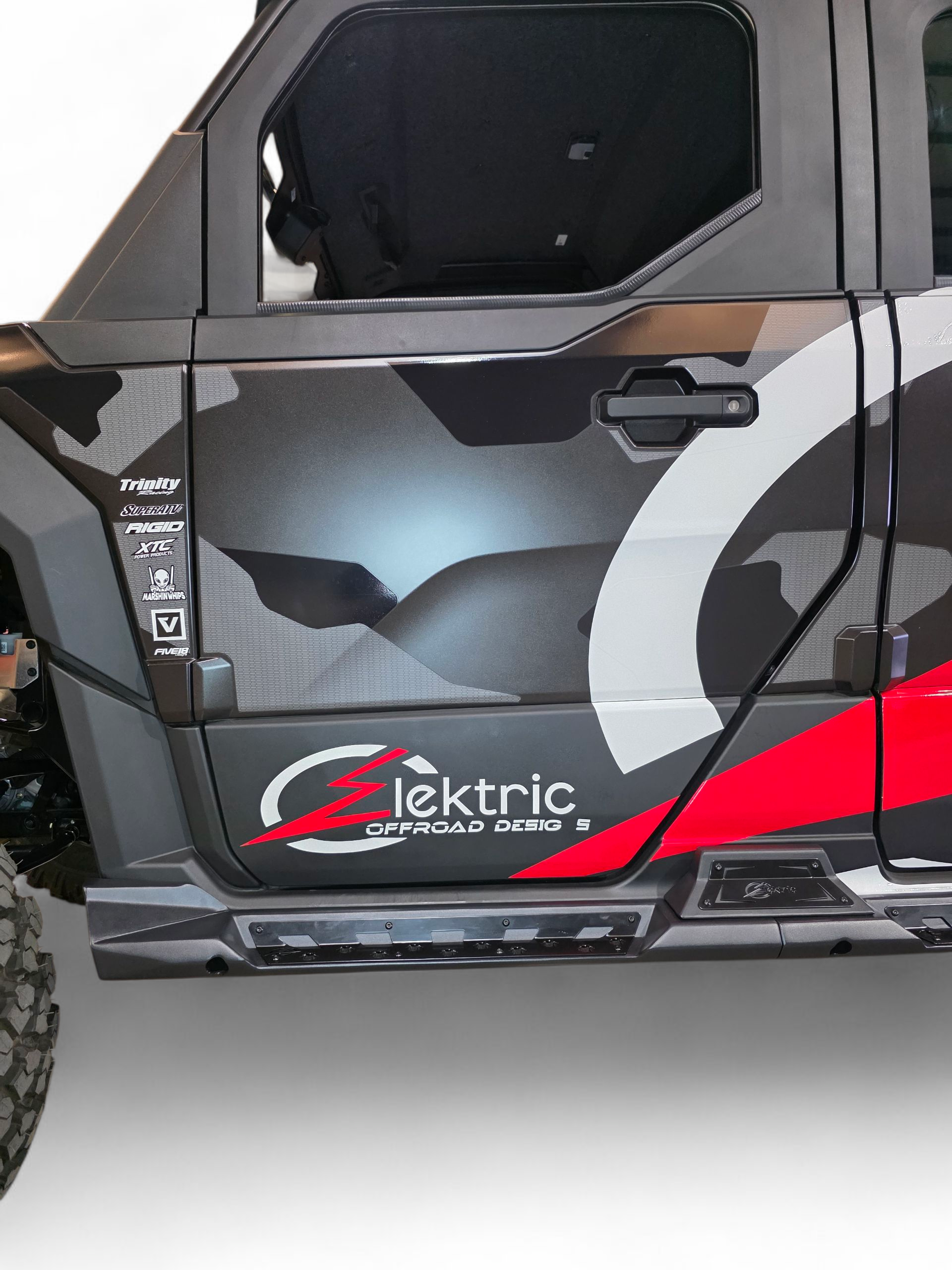 Photo of 2024+ Polaris Xpedition Rock Steps (4 Seat) by Elektric Offroad - Premium for UTVs / Side by Sides