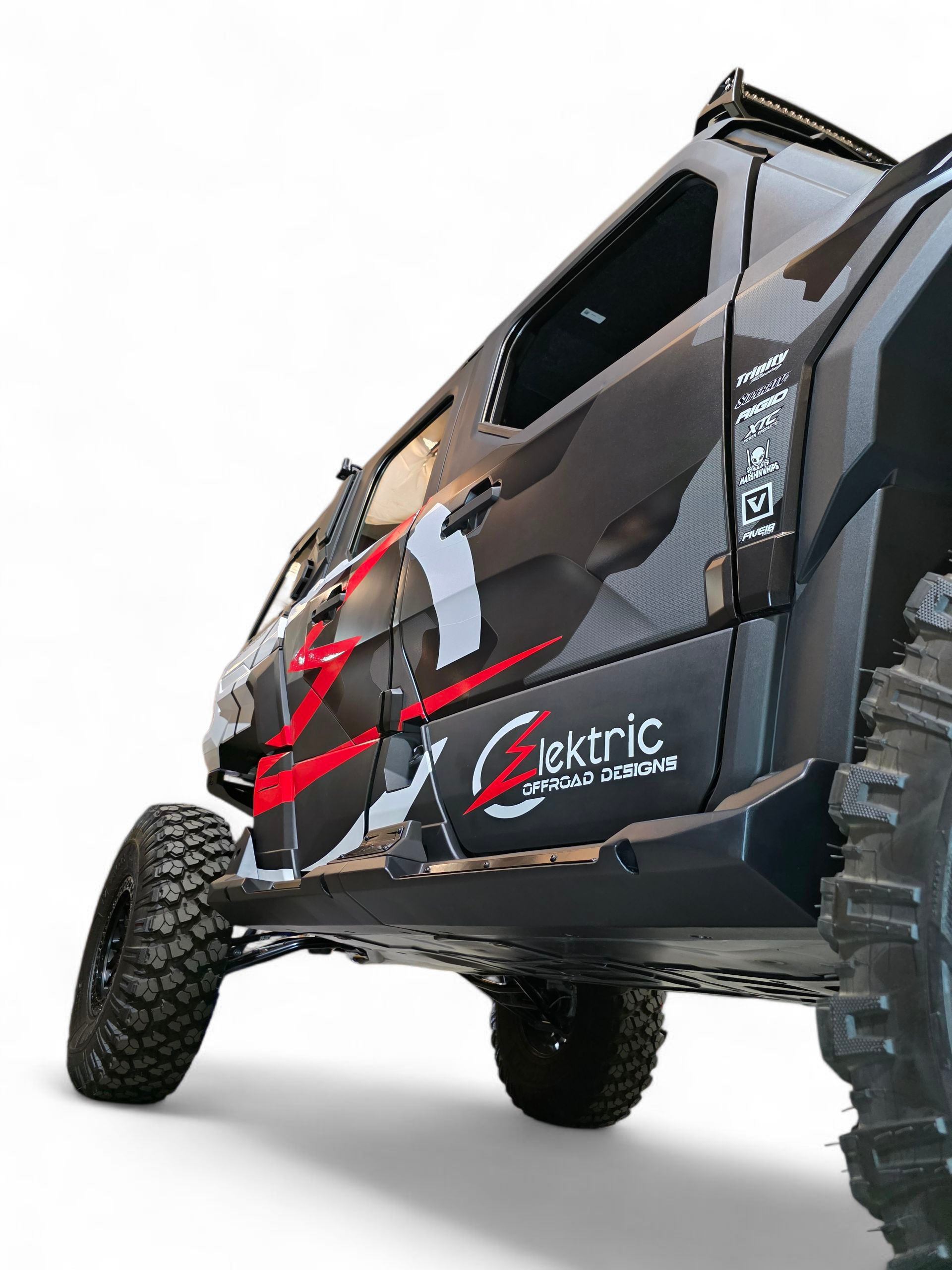 Photo of 2024+ Polaris Xpedition Rock Steps (4 Seat) by Elektric Offroad - Premium for UTVs / Side by Sides