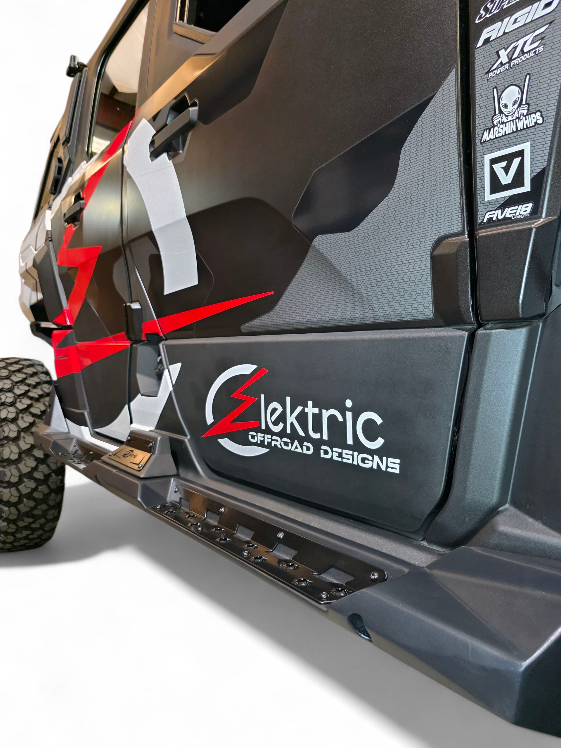 Photo of 2024+ Polaris Xpedition Rock Steps (4 Seat) by Elektric Offroad - Premium for UTVs / Side by Sides
