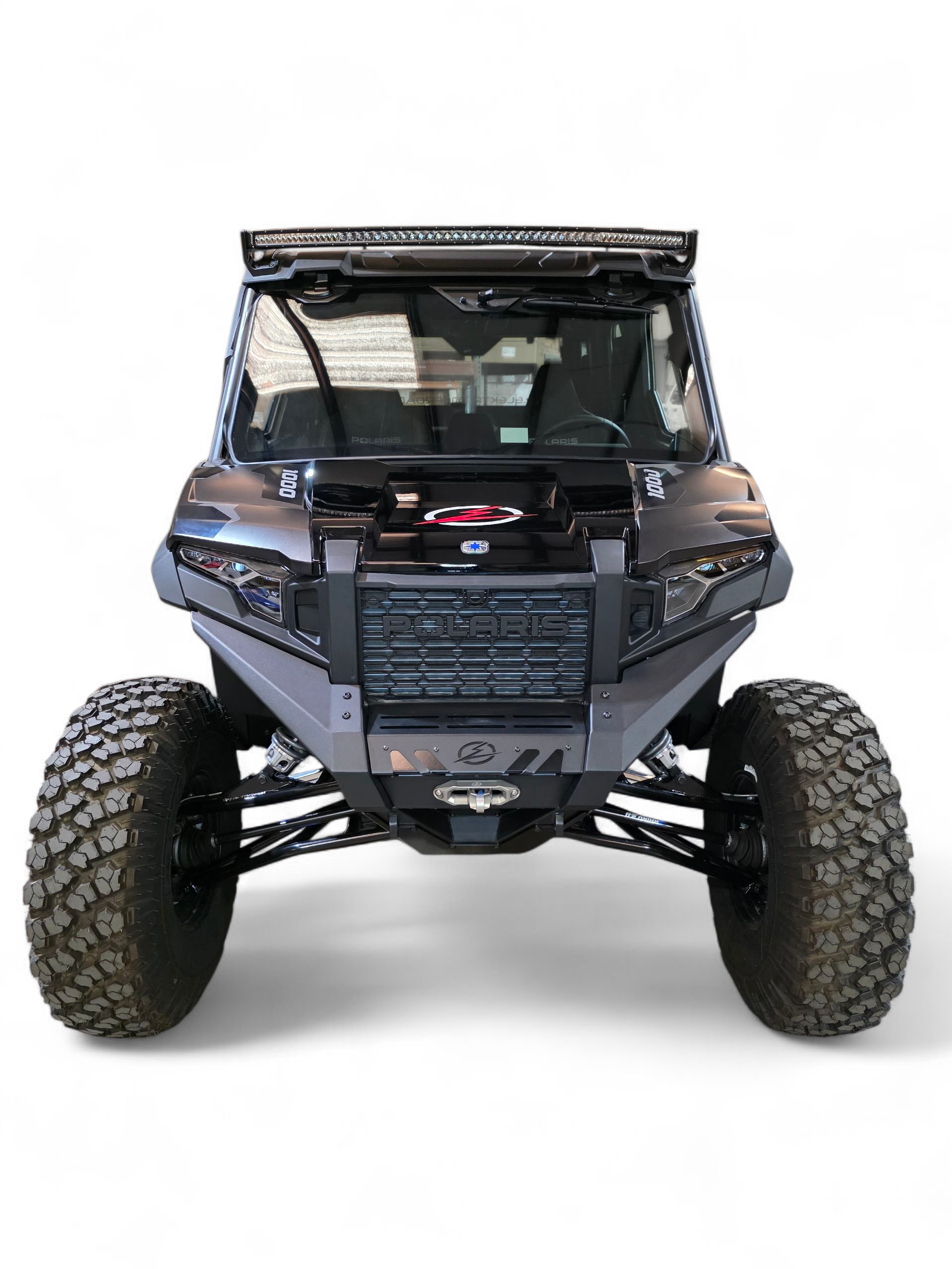 Photo of 2024+ Polaris Xpedition HDX Front Winch Bumper (Standard Small Hoop) by Elektric Offroad - Premium for UTVs / Side by Sides