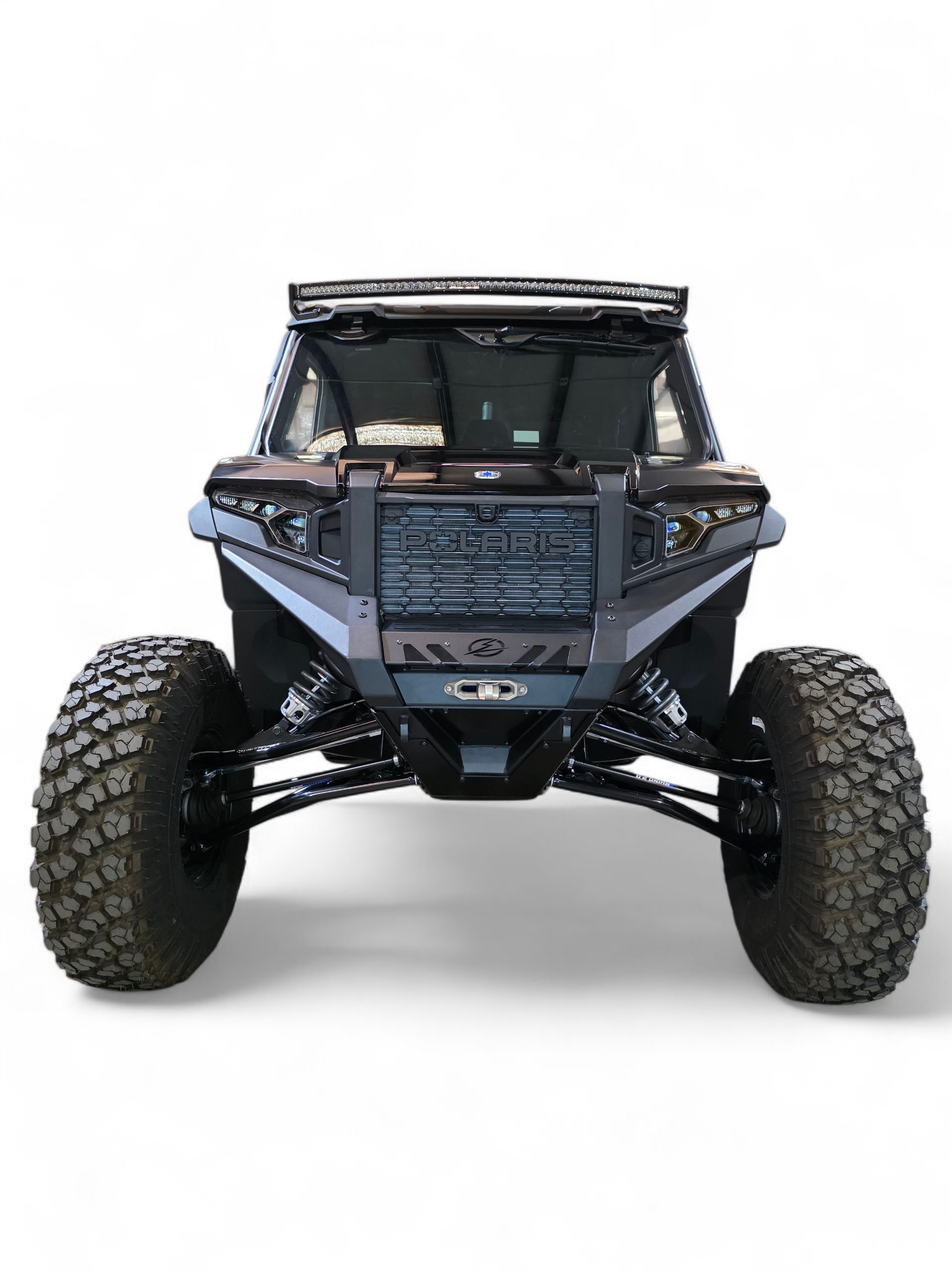 Photo of 2024+ Polaris Xpedition HDX Front Winch Bumper (Standard Small Hoop) by Elektric Offroad - Premium for UTVs / Side by Sides