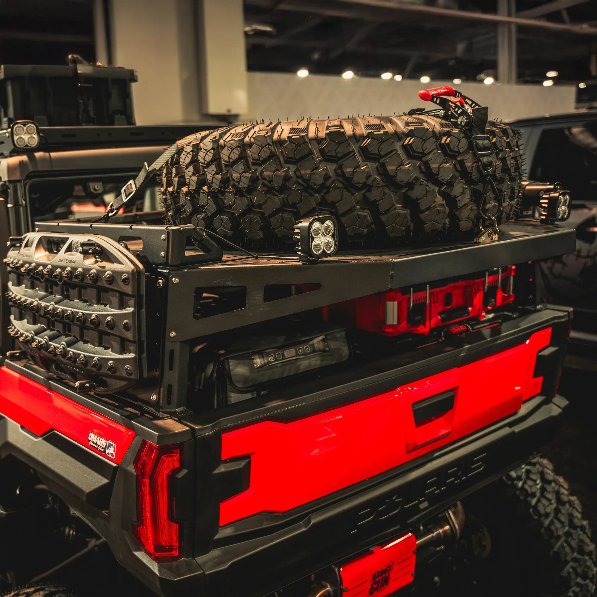 Polaris Xpedition X-Plorer Series Bed Rack Top Basket (Add on)