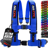4-Point UTV Harness with Push-Button Release | 50 Caliber Racing