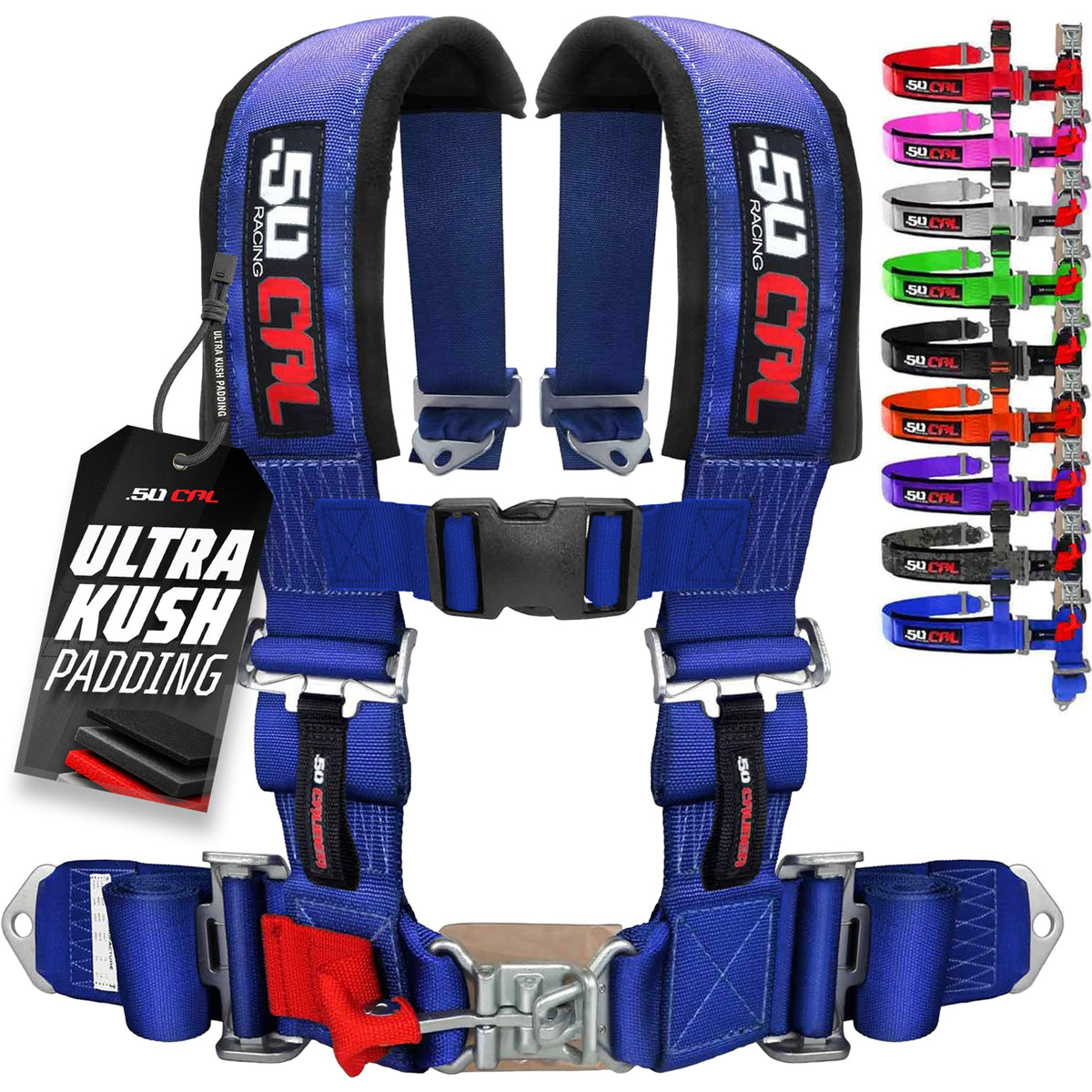 50 Caliber Universal 3" 4-Point Harness