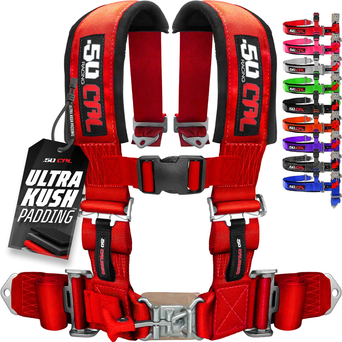 Pro Series 2" 4-Point Race-Latch UTV Harness