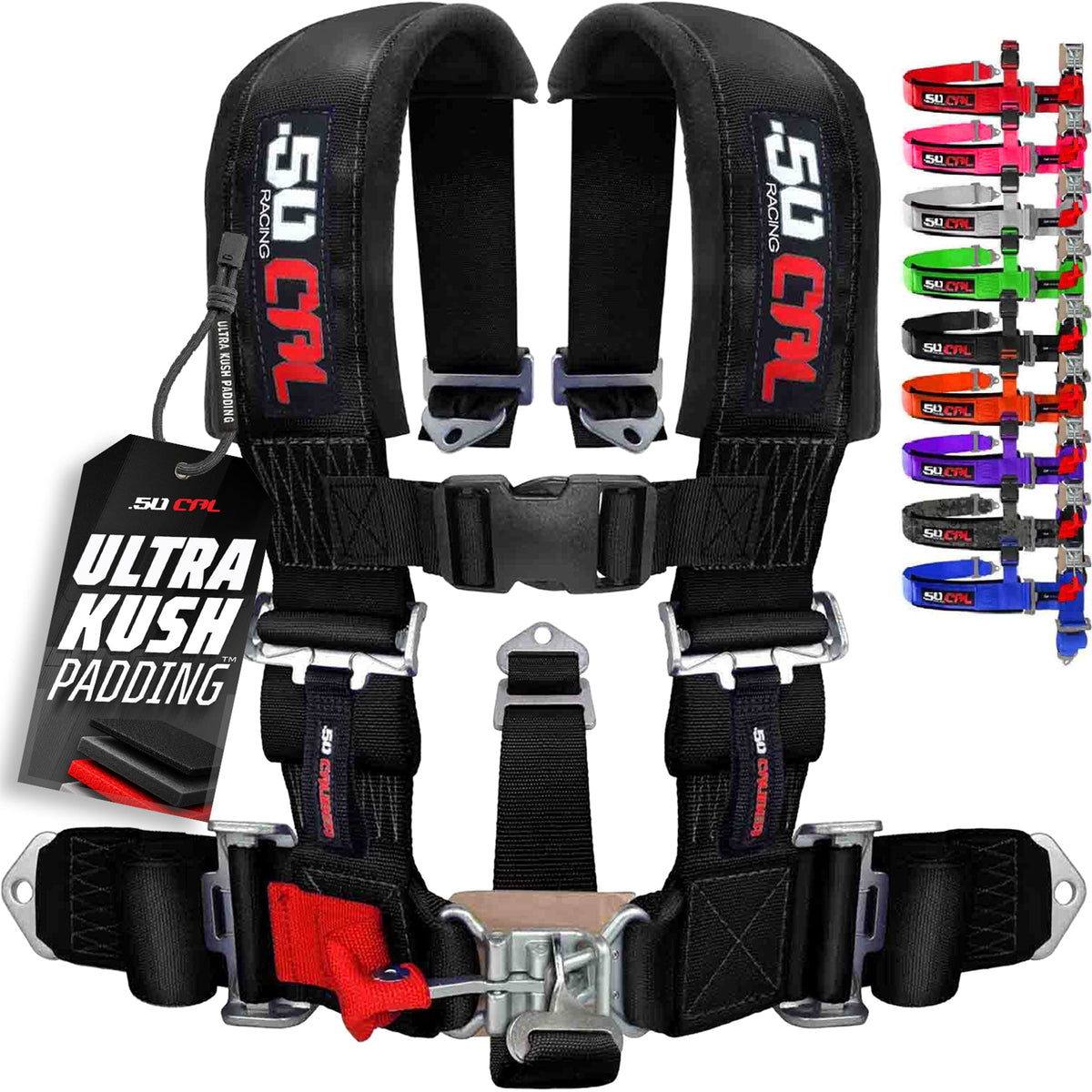 Pro Series 2" 5-Point Race-Latch UTV Harness
