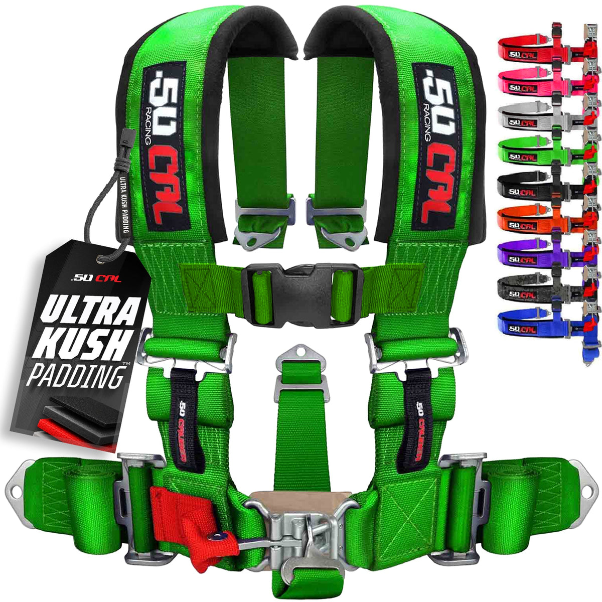 Pro Series 2" 5-Point Race-Latch UTV Harness