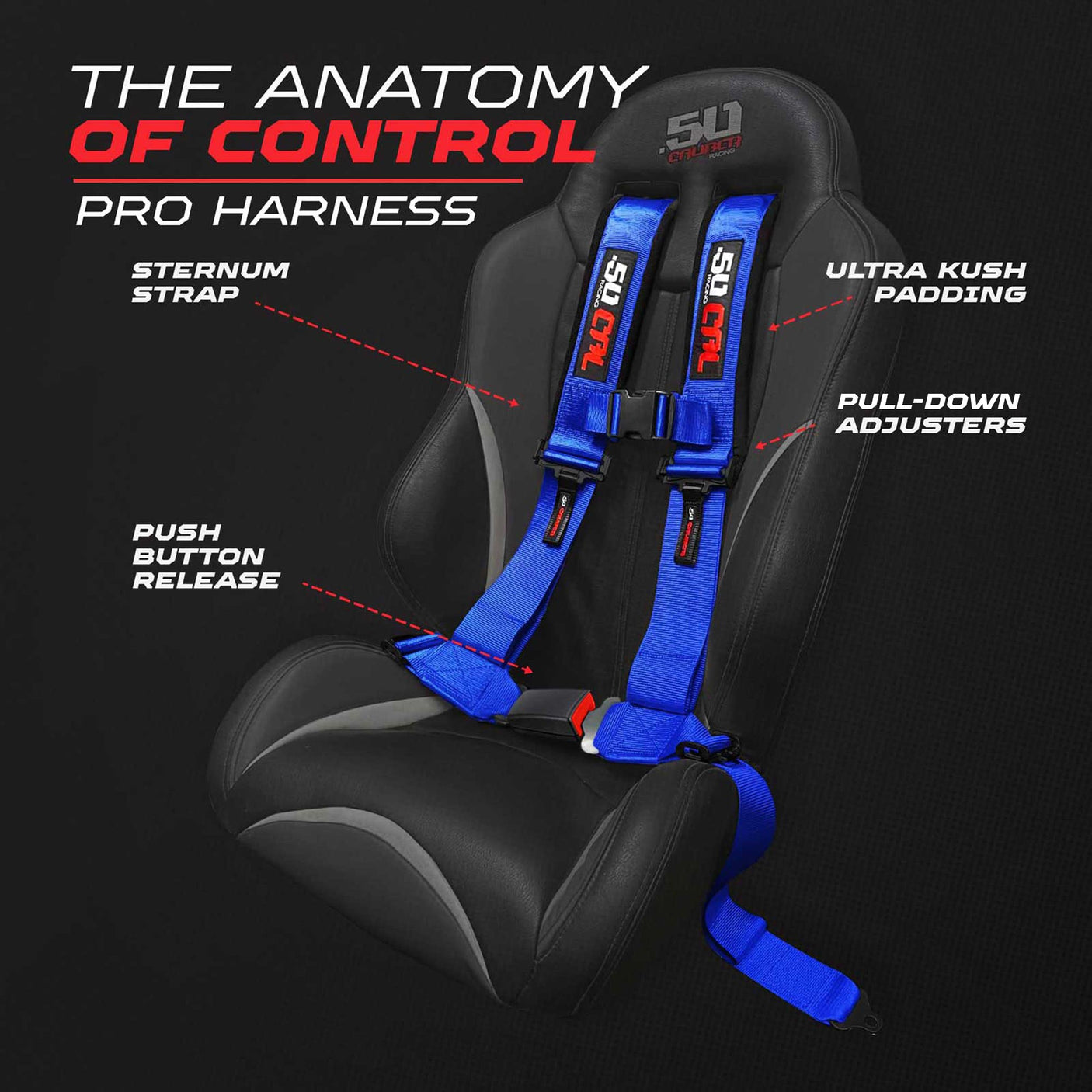 50 Caliber Universal 4-Point Harness