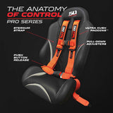 4-Point UTV Harness with Push-Button Release | 50 Caliber Racing