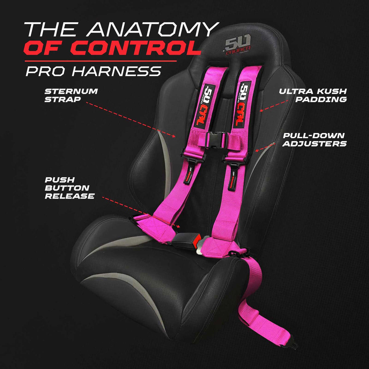50 Caliber Universal 4-Point Harness
