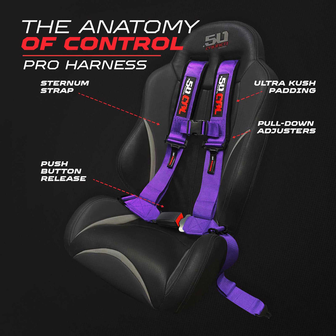 50 Caliber Universal 4-Point Harness
