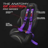 4-Point UTV Harness with Push-Button Release | 50 Caliber Racing