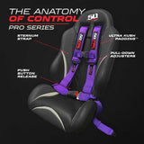4-Point UTV Harness with Push-Button Release | 50 Caliber Racing