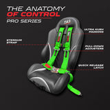 Pro Series 3" 4-Point Race-Latch UTV Harness - product image 27