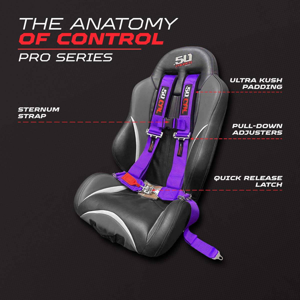 Pro Series 2" 4-Point Race-Latch UTV Harness - product image 32