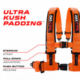 4-Point UTV Harness with Push-Button Release | 50 Caliber Racing