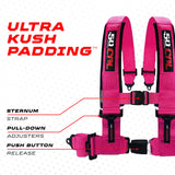 4-Point UTV Harness with Push-Button Release | 50 Caliber Racing