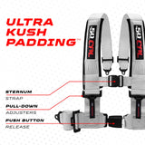 4-Point UTV Harness with Push-Button Release | 50 Caliber Racing