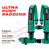 4-Point UTV Harness with Push-Button Release | 50 Caliber Racing