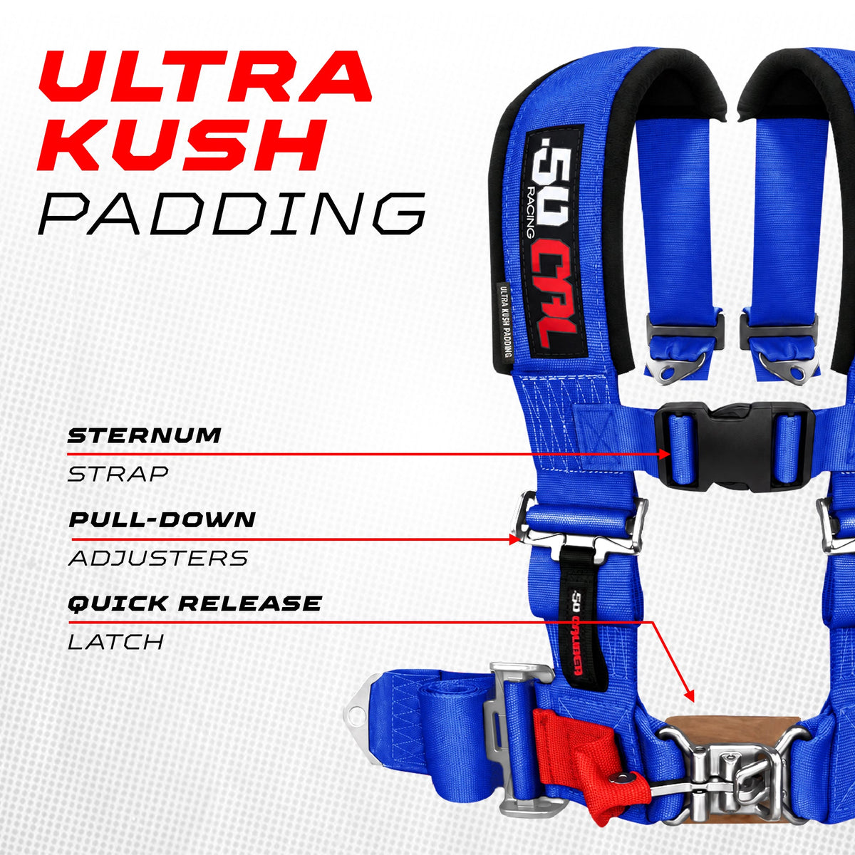 Pro Series 3" 4-Point Race-Latch UTV Harness - product image 38