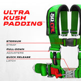 Pro Series 2" 4-Point Race-Latch UTV Harness