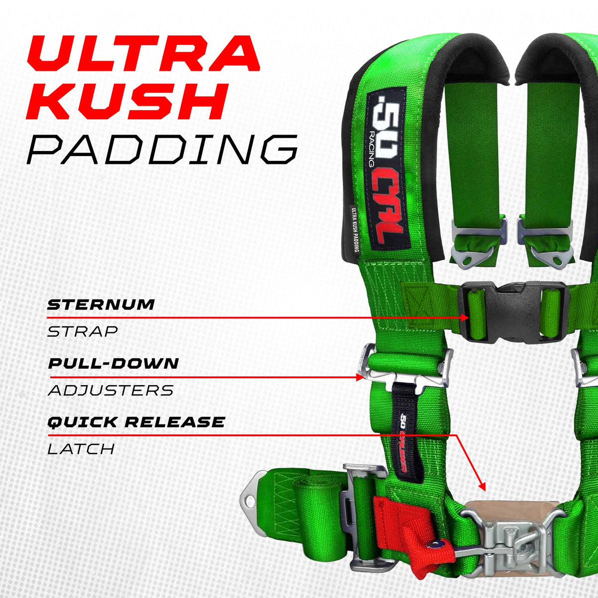 Pro Series 3" 4-Point Race-Latch UTV Harness - product image 28