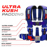 50 Caliber Racing 2" 5-Point UTV Harness with Anti-Submarine Strap